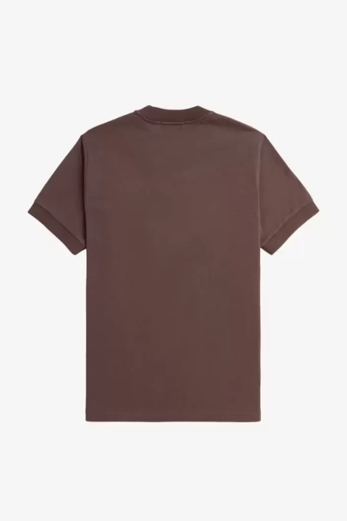 Tricou bărbătesc cu buzunar din jerseu Loopback Tricou bărbătesc cu buzunar din jerseu Loopback