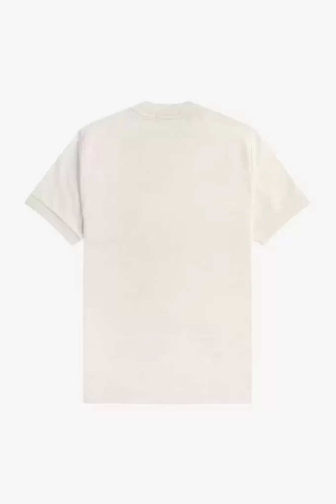 Tricou bărbătesc cu buzunar din jerseu Loopback Tricou bărbătesc cu buzunar din jerseu Loopback