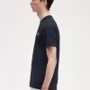 Tricou bărbătesc cu detaliu de bandă Tricou bărbătesc cu detaliu de bandă