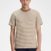Tricou bărbătesc cu dungi fine, gros Tricou bărbătesc cu dungi fine, gros