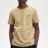 Tricou bărbătesc cu dungi fine, gros Tricou bărbătesc cu dungi fine, gros