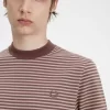 Tricou bărbătesc cu dungi fine, gros Tricou bărbătesc cu dungi fine, gros
