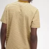 Tricou bărbătesc cu dungi fine, gros Tricou bărbătesc cu dungi fine, gros