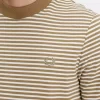 Tricou bărbătesc cu dungi fine, gros Tricou bărbătesc cu dungi fine, gros