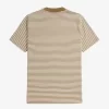 Tricou bărbătesc cu dungi fine, gros Tricou bărbătesc cu dungi fine, gros