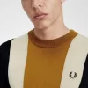 Tricou bărbătesc cu dungi, tricotat fin Tricou bărbătesc cu dungi, tricotat fin