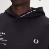Tricou bărbătesc cu glugă și imprimeu Tricou bărbătesc cu glugă și imprimeu
