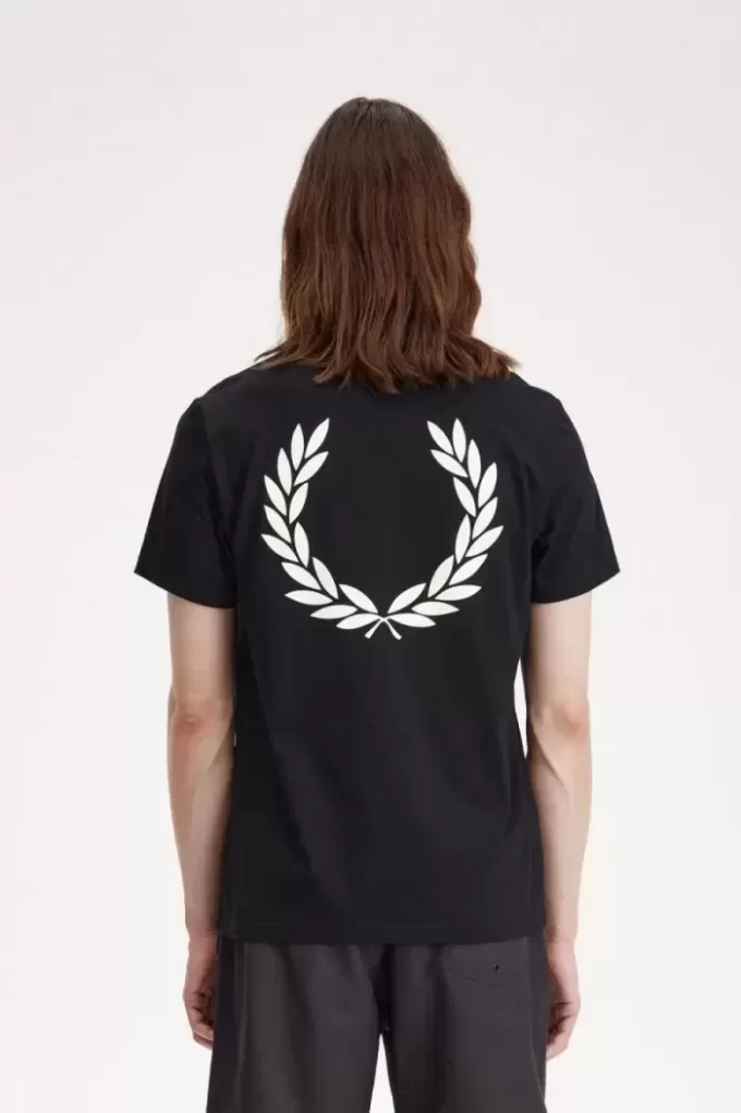 Tricou bărbătesc cu grafică Laurel Wreath Tricou bărbătesc cu grafică Laurel Wreath