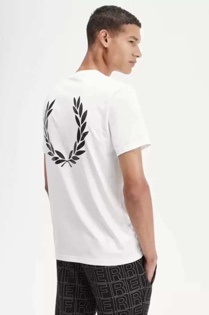 Tricou bărbătesc cu grafică Laurel Wreath Tricou bărbătesc cu grafică Laurel Wreath