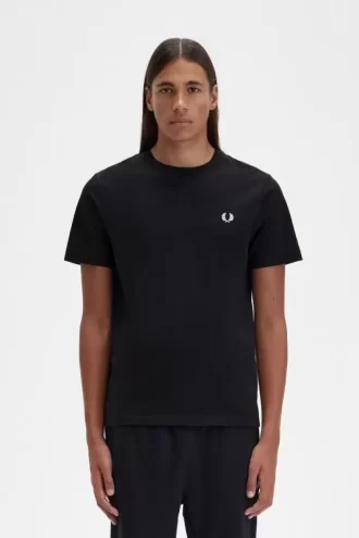 Tricou bărbătesc cu guler rotund