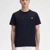 Tricou bărbătesc cu guler rotund Tricou bărbătesc cu guler rotund