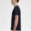 Tricou bărbătesc cu guler rotund Tricou bărbătesc cu guler rotund
