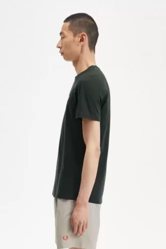 Tricou bărbătesc cu guler rotund