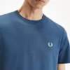 Tricou bărbătesc cu guler rotund Tricou bărbătesc cu guler rotund