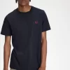 Tricou bărbătesc cu guler rotund Tricou bărbătesc cu guler rotund
