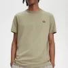 Tricou bărbătesc cu guler rotund Tricou bărbătesc cu guler rotund