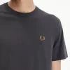 Tricou bărbătesc cu guler rotund Tricou bărbătesc cu guler rotund