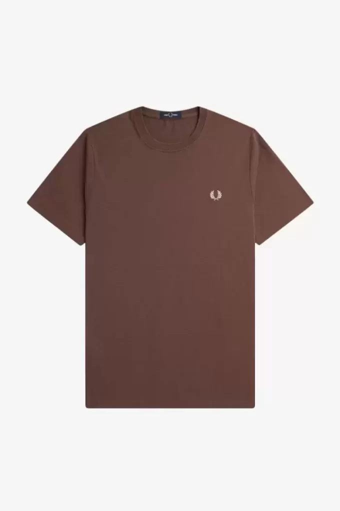 Tricou bărbătesc cu guler rotund Tricou bărbătesc cu guler rotund