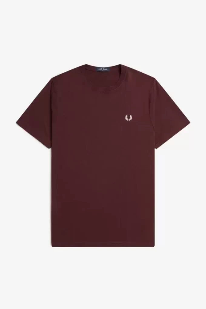 Tricou bărbătesc cu guler rotund Tricou bărbătesc cu guler rotund