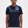 Tricou bărbătesc cu imprimeu Glitch Tricou bărbătesc cu imprimeu Glitch