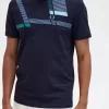 Tricou bărbătesc cu imprimeu Glitch Tricou bărbătesc cu imprimeu Glitch
