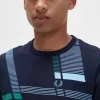 Tricou bărbătesc cu imprimeu Glitch Tricou bărbătesc cu imprimeu Glitch