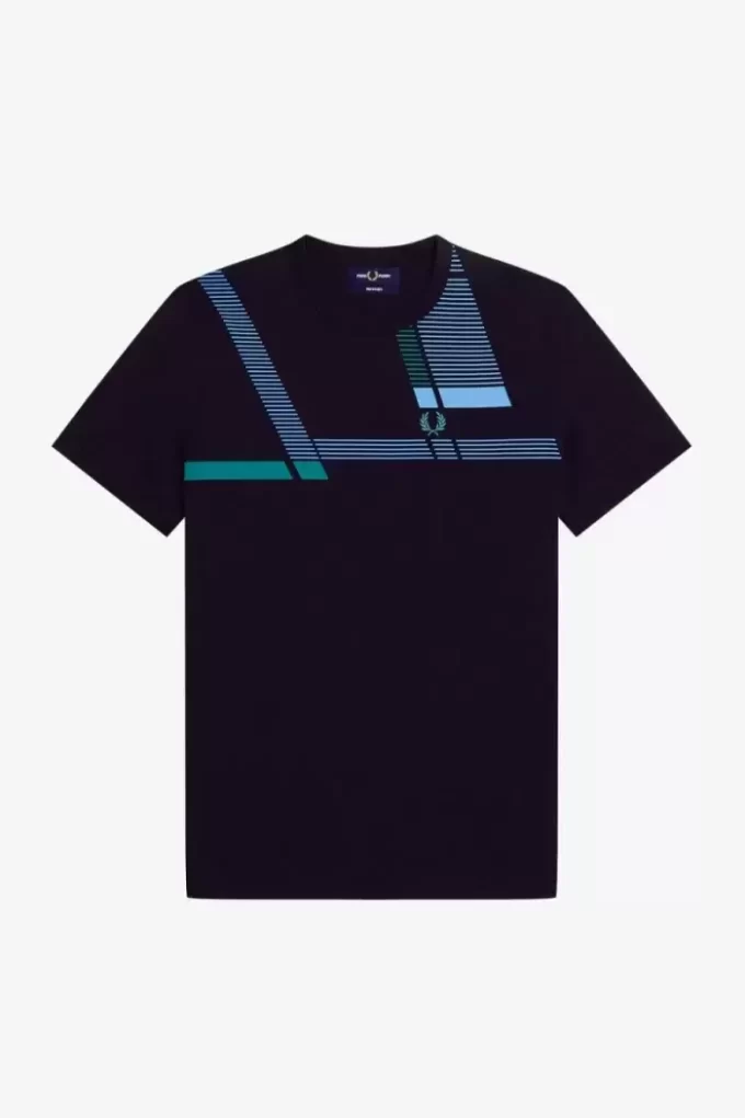 Tricou bărbătesc cu imprimeu Glitch Tricou bărbătesc cu imprimeu Glitch