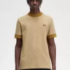 Tricou bărbătesc cu imprimeu micro-chequerboard Tricou bărbătesc cu imprimeu micro-chequerboard