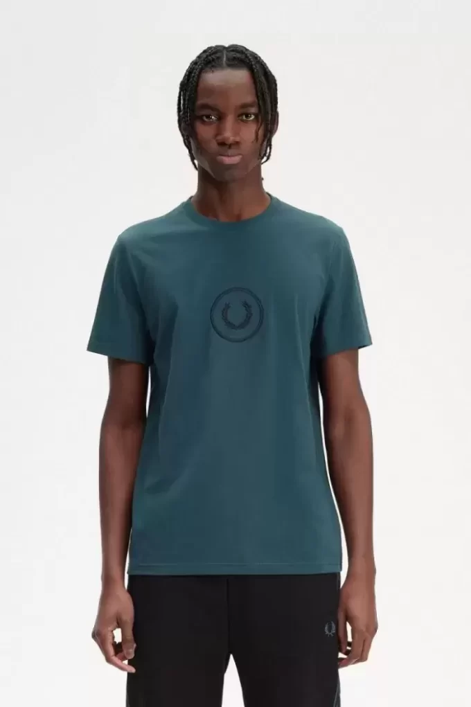 Tricou bărbătesc cu logo-ul Circle Tricou bărbătesc cu logo-ul Circle