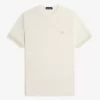 Tricou bărbătesc cu manșetă în dungi Tricou bărbătesc cu manșetă în dungi