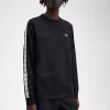 Tricou bărbătesc cu mânecă lungă și bandă adezivă Tricou bărbătesc cu mânecă lungă și bandă adezivă