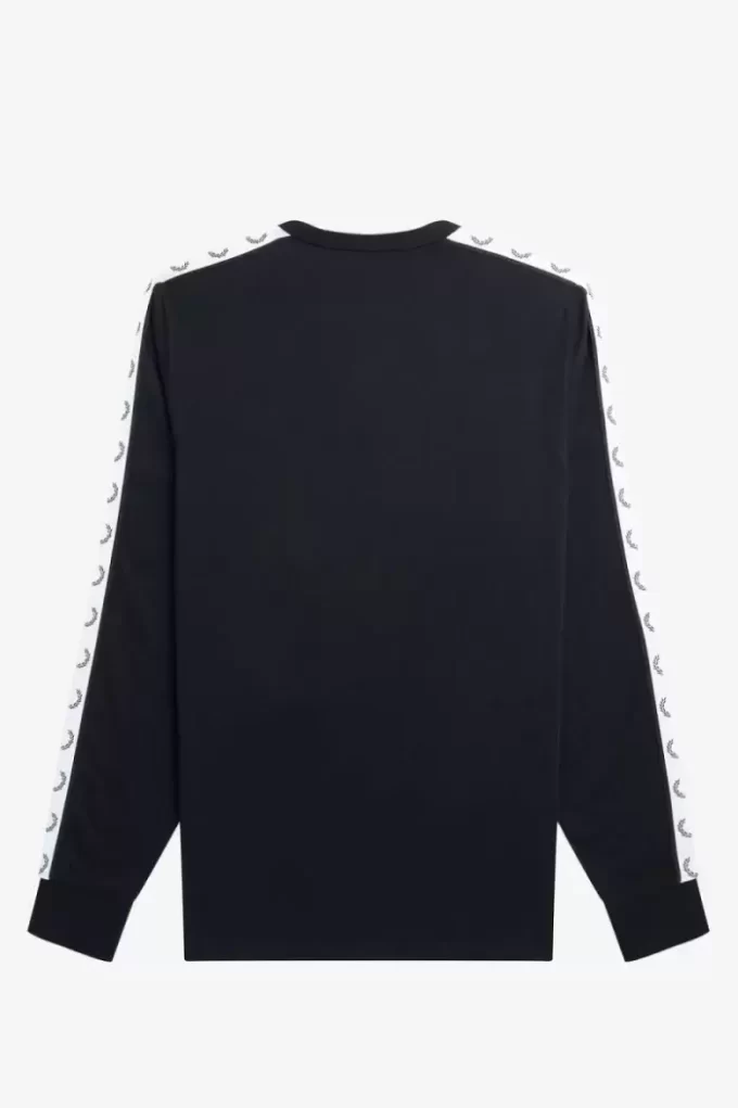 Tricou bărbătesc cu mânecă lungă și bandă adezivă Tricou bărbătesc cu mânecă lungă și bandă adezivă