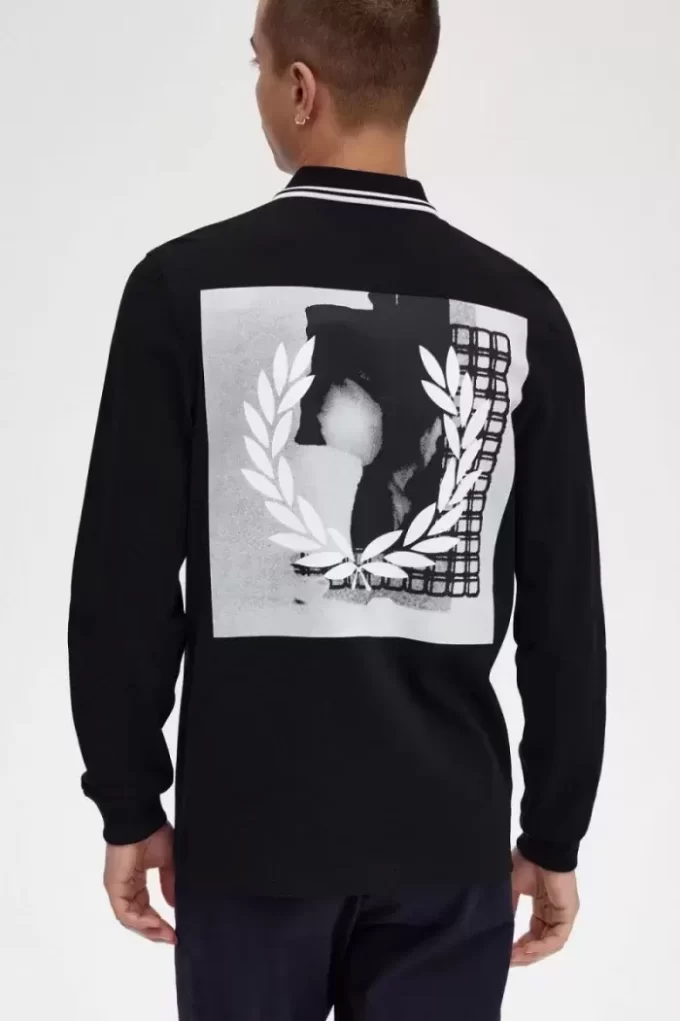 Tricou bărbătesc cu mânecă lungă și grafică Rave Tricou bărbătesc cu mânecă lungă și grafică Rave