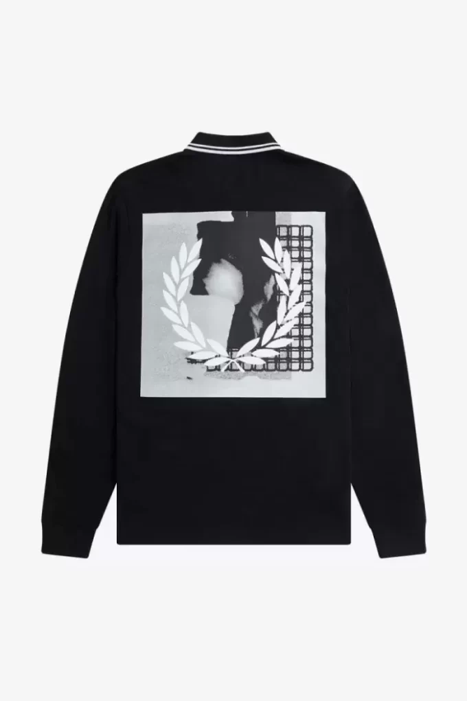 Tricou bărbătesc cu mânecă lungă și grafică Rave Tricou bărbătesc cu mânecă lungă și grafică Rave