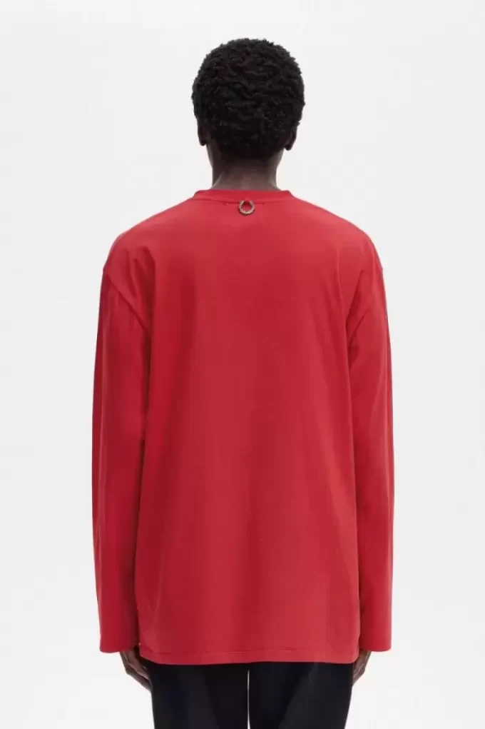 Tricou bărbătesc cu mânecă lungă și imprimeu Tricou bărbătesc cu mânecă lungă și imprimeu