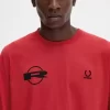 Tricou bărbătesc cu mânecă lungă și imprimeu Tricou bărbătesc cu mânecă lungă și imprimeu