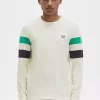 Tricou bărbătesc cu mânecă lungă și panouri Tricou bărbătesc cu mânecă lungă și panouri