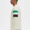 Tricou bărbătesc cu mânecă lungă și panouri Tricou bărbătesc cu mânecă lungă și panouri