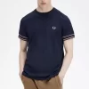 Tricou bărbătesc din piqué cu vârfuri îndrăznețe Tricou bărbătesc din piqué cu vârfuri îndrăznețe
