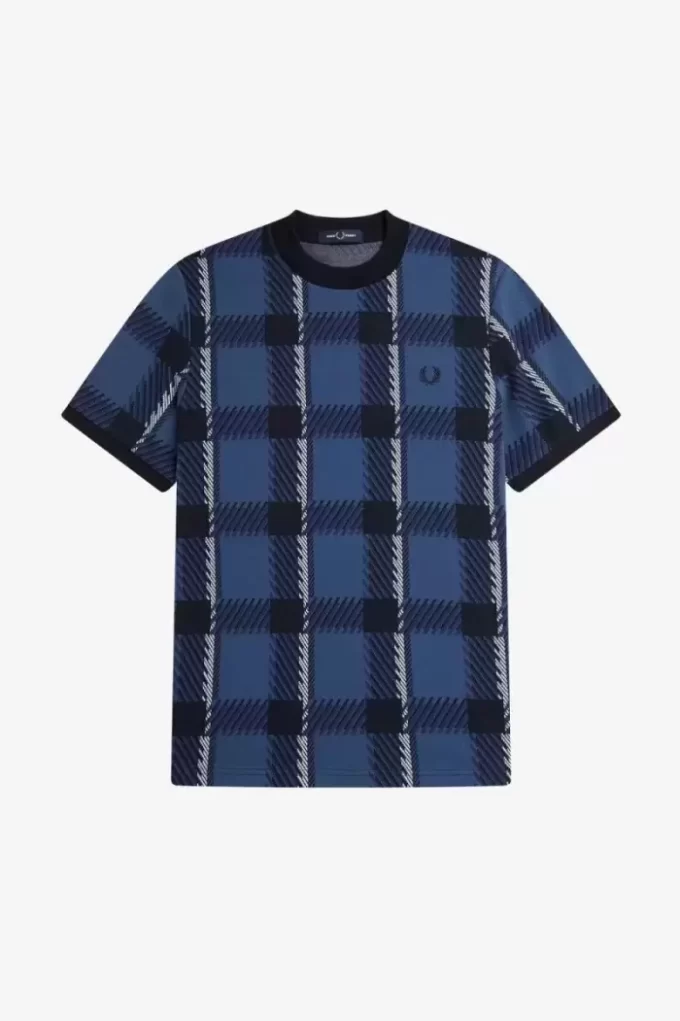 Tricou bărbătesc Glitch Tartan Tricou bărbătesc Glitch Tartan