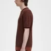 Tricou bărbătesc tricotat texturat Tricou bărbătesc tricotat texturat