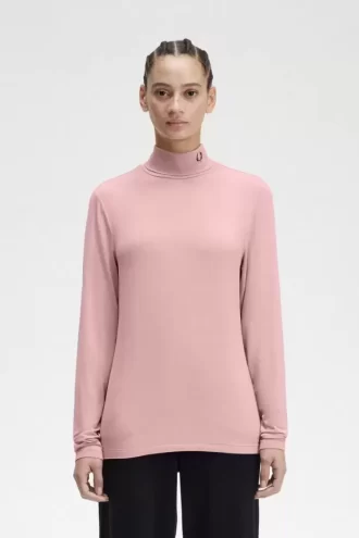 Tricou cu guler rulat pentru femei