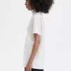 Tricou de damă cu guler înalt și coroană de laur Tricou de damă cu guler înalt și coroană de laur