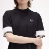 Tricou de damă cu manșetă tip piqué Tricou de damă cu manșetă tip piqué