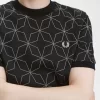 Tricou geometric pentru bărbați Tricou geometric pentru bărbați