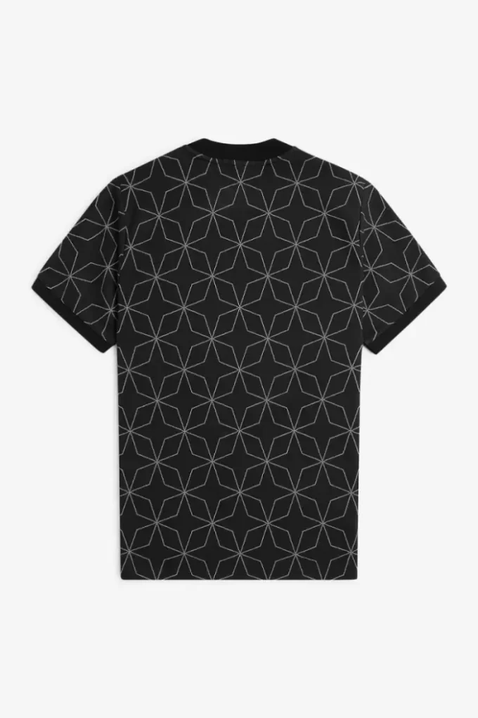 Tricou geometric pentru bărbați Tricou geometric pentru bărbați