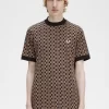 Tricou Glitch Chequerboard pentru bărbați Tricou Glitch Chequerboard pentru bărbați