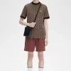 Tricou Glitch Chequerboard pentru bărbați Tricou Glitch Chequerboard pentru bărbați