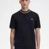 Tricou Piqué cu guler rotund pentru bărbați Tricou Piqué cu guler rotund pentru bărbați