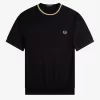 Tricou Piqué cu guler rotund pentru bărbați Tricou Piqué cu guler rotund pentru bărbați